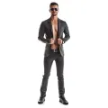Herren Jacke RMNicola001 schwarz von Regnes Fetish Planet Red Mark 2