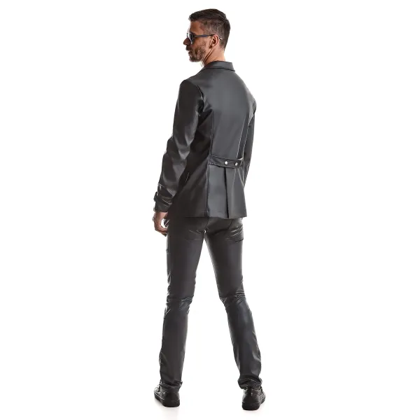 Herren Jacke RMNicola001 schwarz von Regnes Fetish Planet Red Mark 2 | Fesselliebe.de