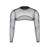 Crop Top REGaspar001 schwarz von RFP Razor’s Edge Kollektion | Fesselliebe.de