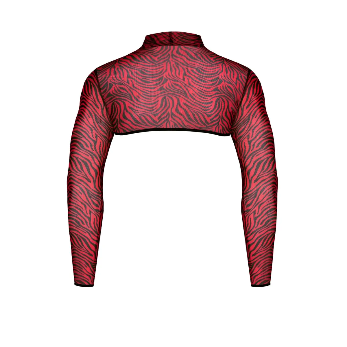 Crop Top RELeonel001 schwarz/rot von RFP Razor’s Edge Kollektion | Fesselliebe.de
