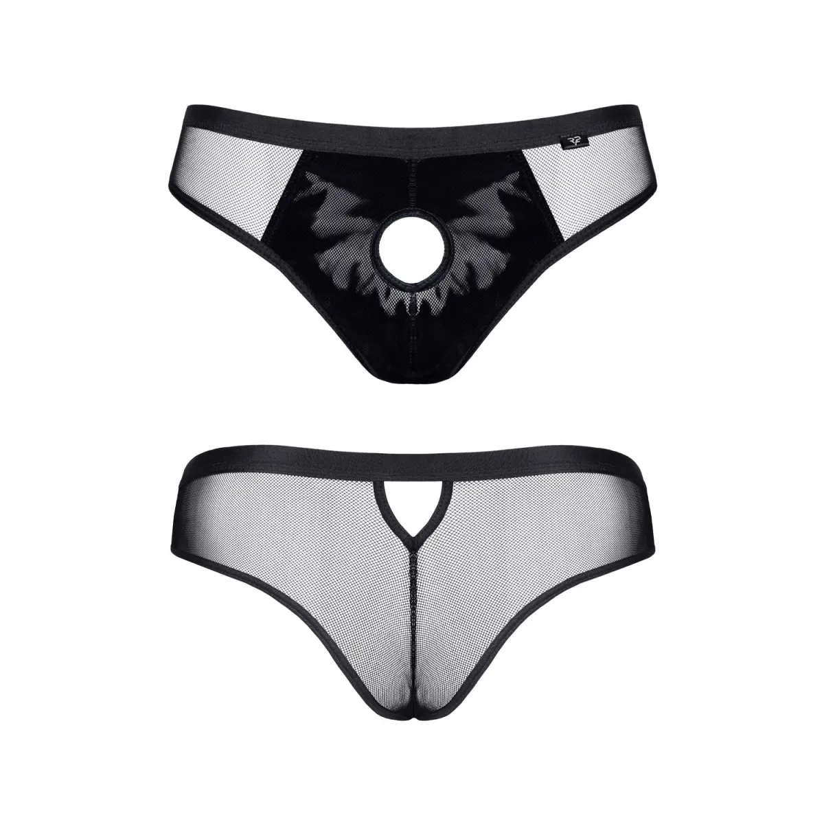 Netz-Slip ouvert REIker001 schwarz von RFP Razor’s Edge Kollektion | Fesselliebe.de