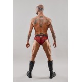 Netz-Slip REAndres001 schwarz/rot von RFP Razor’s Edge Kollektion | Fesselliebe.de