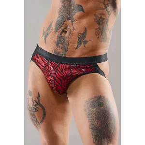 Jock Strap REPatrick001 schwarz/rot von RFP Razor’s Edge Kollektion | Fesselliebe.de