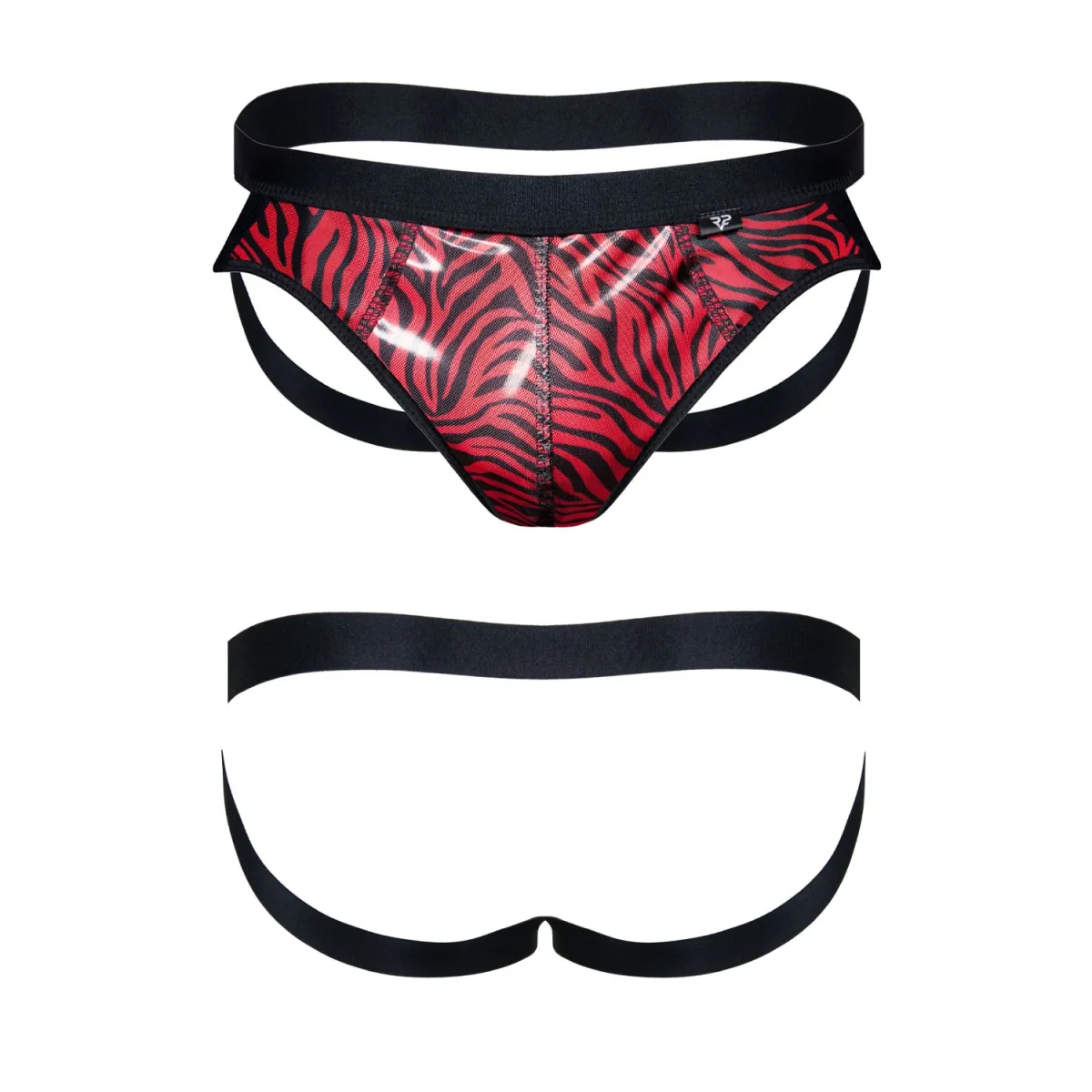 Jock Strap REPatrick001 schwarz/rot von RFP Razor’s Edge Kollektion | Fesselliebe.de