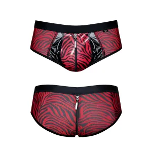 Netz-Slip REFranco001 schwarz/rot von RFP Razor’s Edge Kollektion