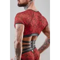 Harness T-Shirt RERodrigo001 schwarz/rot von RFP Razor’s Edge Kollektion