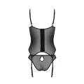 Schwarzes Corset PA596615 von Passion