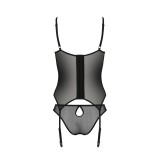 Schwarzes Corset PA596615 von Passion | Fesselliebe.de
