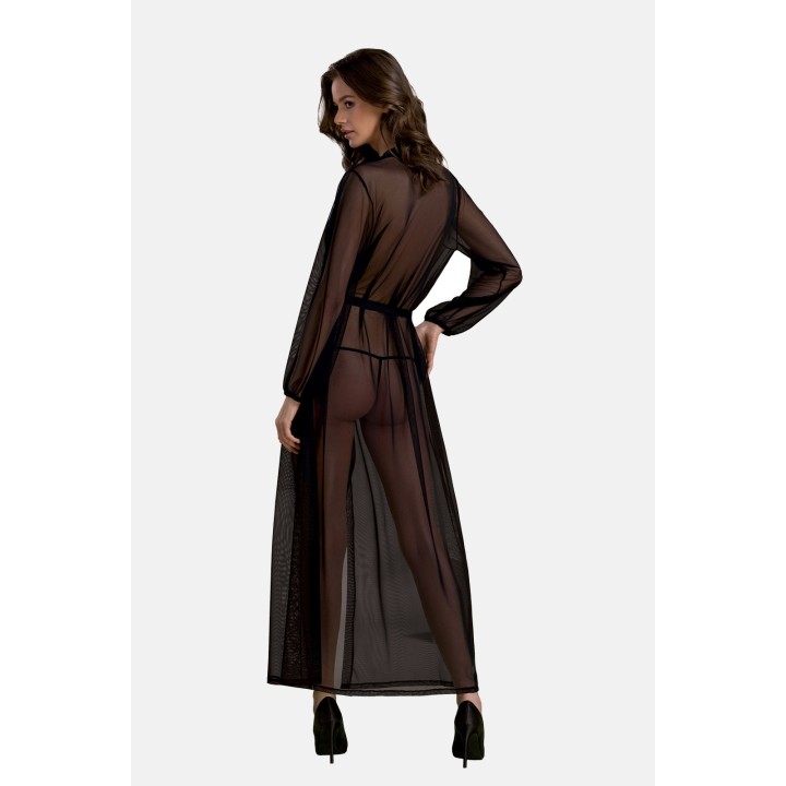 Schwarzes Peignoir PA596660 von Passion | Fesselliebe.de