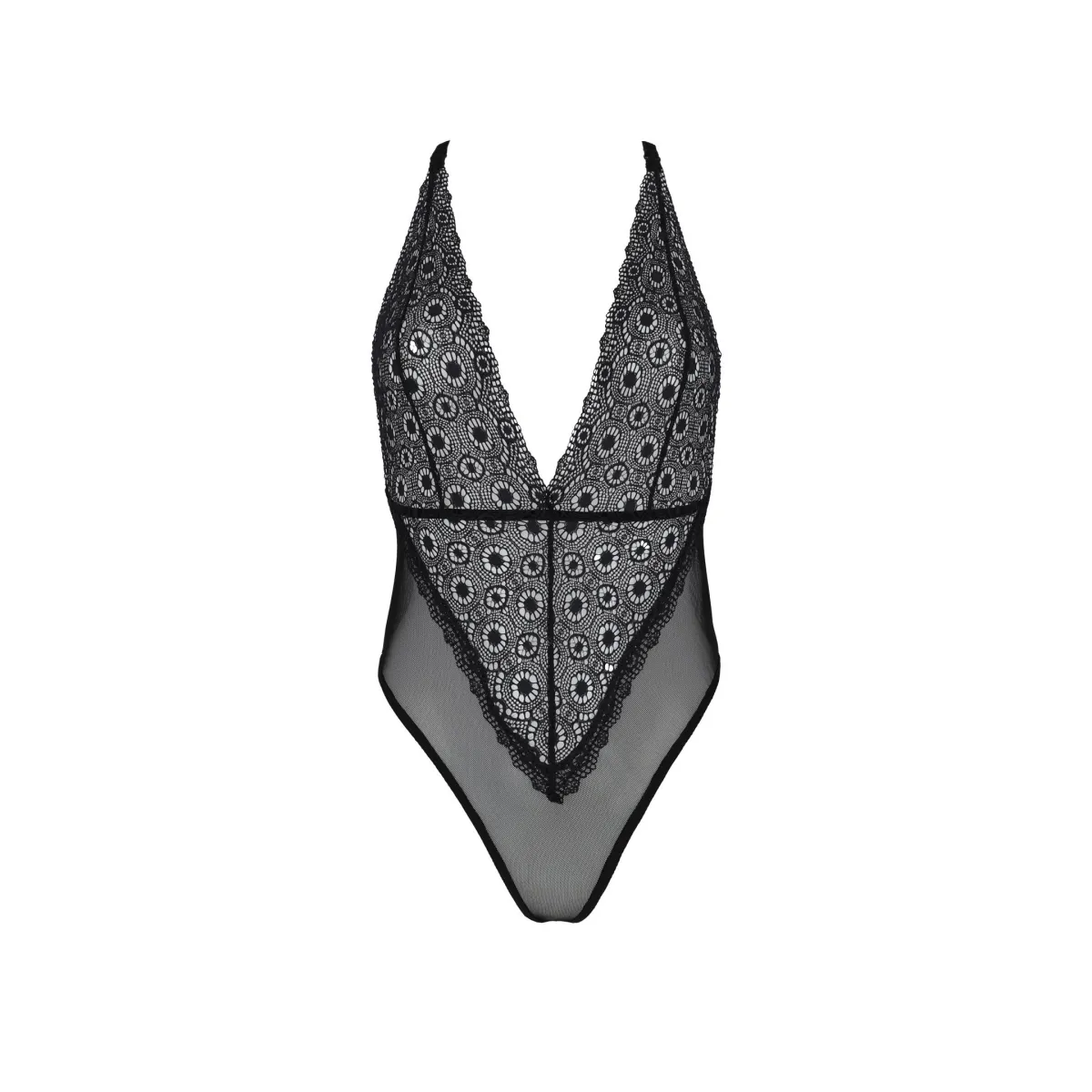 Schwarzer Damenbody PA596651 von Passion | Fesselliebe.de