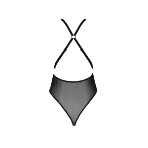 Schwarzer Damenbody PA596651 von Passion