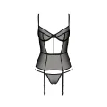 Schwarzes Corset PA596645 von Passion