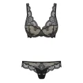 853-SET-1 2-teilges Set schwarz von Obsessive