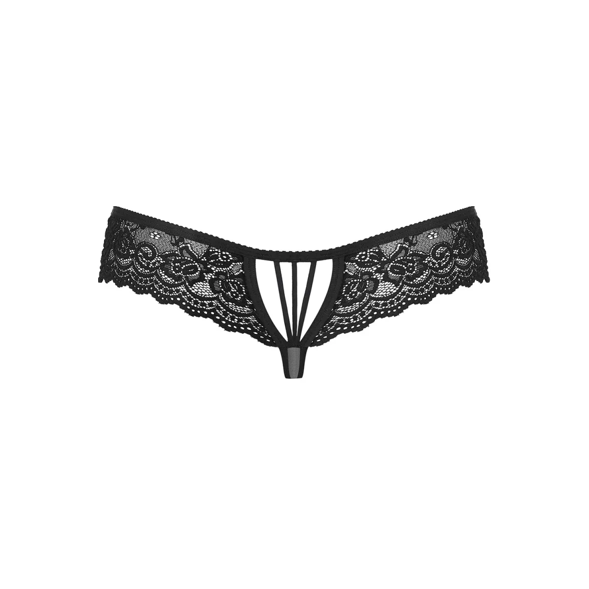 854-THO-1 String schwarz von Obsessive | Fesselliebe.de