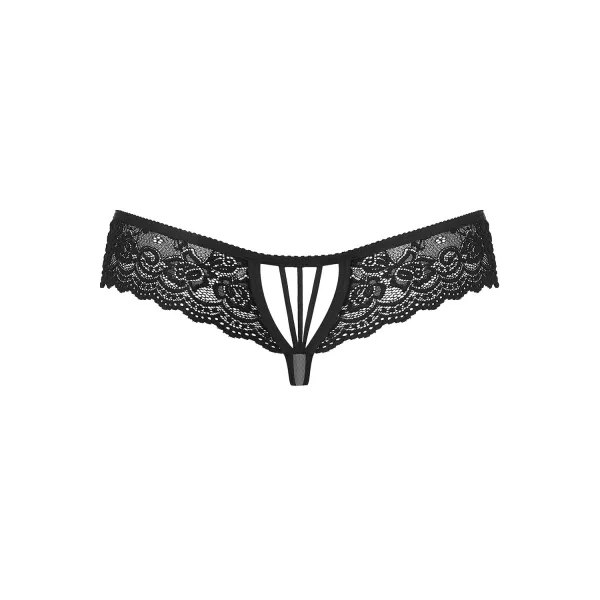 854-THO-1 String schwarz von Obsessive | Fesselliebe.de