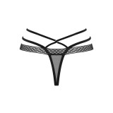 855-THO-1 String schwarz von Obsessive | Fesselliebe.de