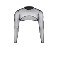Schwarzes Damen-Top TDInge001 von Demoniq Total Domination Collection