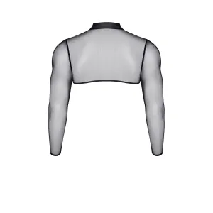 Schwarzes Damen-Top TDInge001 von Demoniq Total Domination Collection