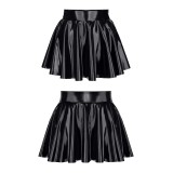 Schwarzer Damen-Rock TDMaren001 von Demoniq Total Domination Collection | Fesselliebe.de