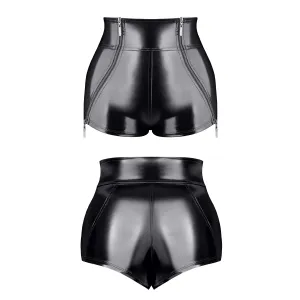 Schwarze Damen Shorts TDMona001 von Demoniq Total Domination Collection