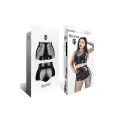 Schwarze Damen Shorts TDMona001 von Demoniq Total Domination Collection