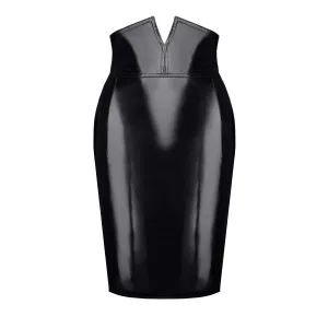 Schwarzer Damen-Rock TDFinija001 von Demoniq Total Domination Collection