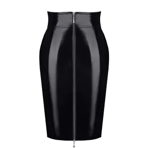 Schwarzer Damen-Rock TDFinija001 von Demoniq Total Domination Collection