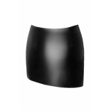 F305 scharzer Wetlook Minirock von Noir Handmade Libido Collection | Fesselliebe.de