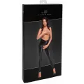 F304 Wetlook Leggings ouvert von Noir Handmade