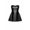 F308 Wetlook Minikleid von Noir Handmade