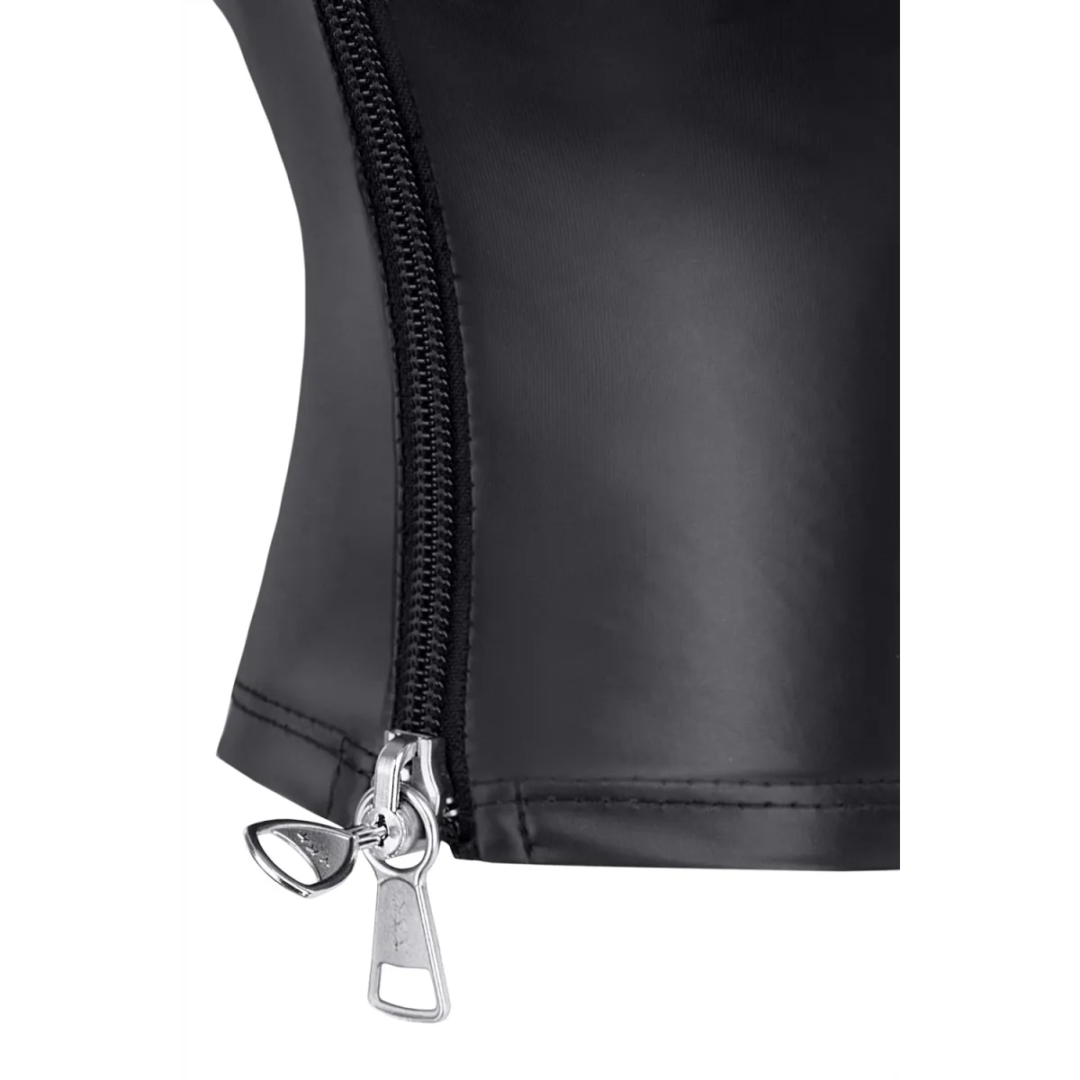 Maske TDMaskblack001 schwarz von Demoniq Total Domination Collection | Fesselliebe.de