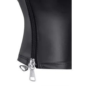 Maske TDMaskblack001 schwarz von Demoniq Total Domination Collection