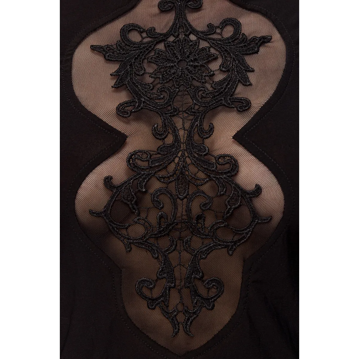 Kleid mit Spitzeneinsatz 90520 von Ocultica | Fesselliebe.de