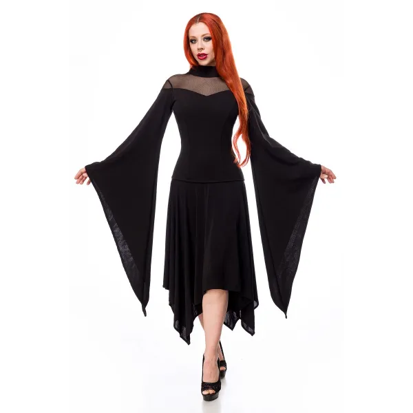 Kleid mit Netzeinsatz 90521 von Ocultica | Fesselliebe.de