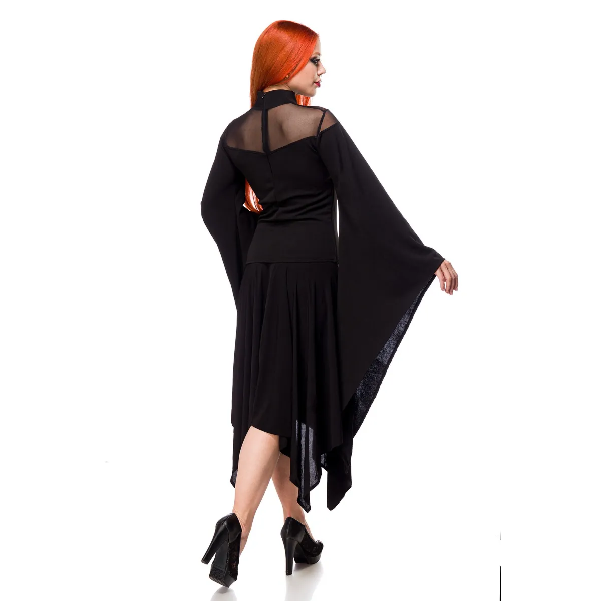 Kleid mit Netzeinsatz 90521 von Ocultica | Fesselliebe.de