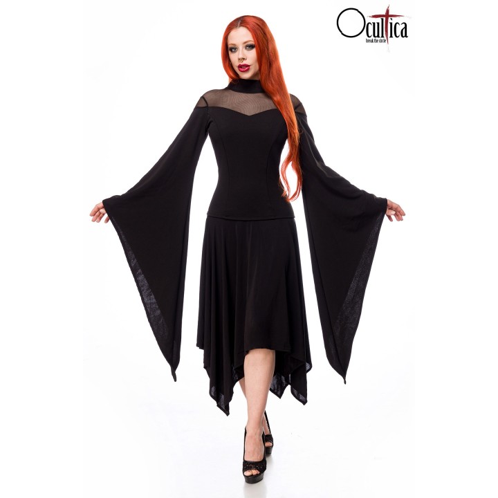Kleid mit Netzeinsatz 90521 von Ocultica | Fesselliebe.de