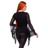 Langarm Shirt mit Spitze 90522 von Ocultia | Fesselliebe.de