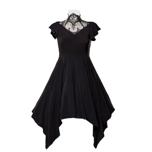 Kleid mit Spitzeneinsatz 93000 von Ocultica