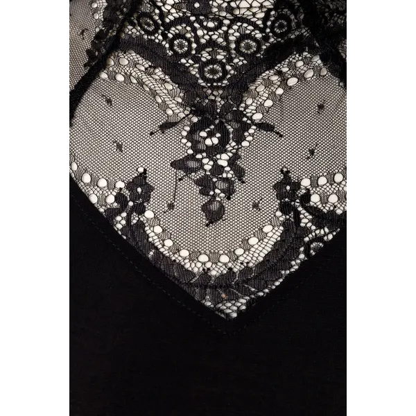 Kleid mit Spitzeneinsatz 93000 von Ocultica | Fesselliebe.de