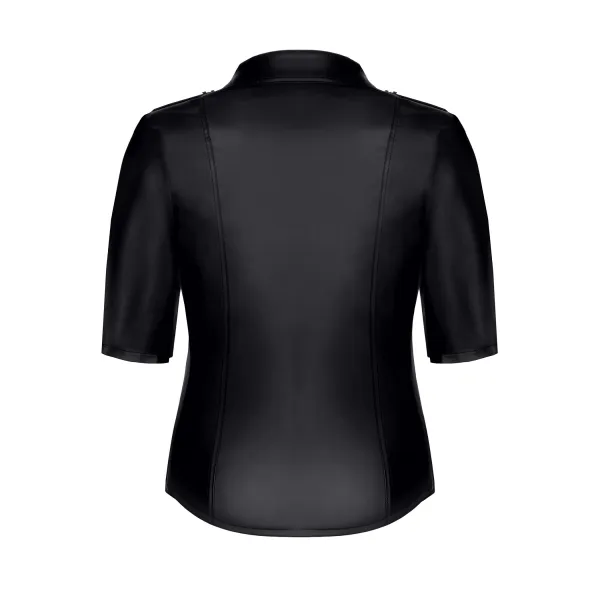 Schwarze Jacke TDLotte001 von Demoniq Total Domination Collection | Fesselliebe.de