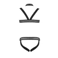 Schwarzes Harness Set 043 von Passion