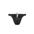 Schwarzer Kunstleder Jockstrap 044 von Passion