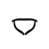 Schwarzer Kunstleder Jockstrap 044 von Passion | Fesselliebe.de