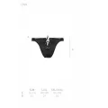 Schwarzer Kunstleder Jockstrap 044 von Passion