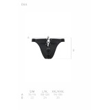 Schwarzer Kunstleder Jockstrap 044 von Passion | Fesselliebe.de