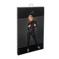 F319 Powerwetlook Catsuit mit Reißverschluss und Ring von Noir Handmade