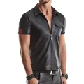 Herren T-Shirt RMEmilio001 schwarz von Regnes Fetish Planet Red Mark 2