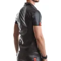 Herren T-Shirt RMEmilio001 schwarz von Regnes Fetish Planet Red Mark 2