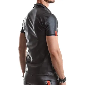 Herren T-Shirt RMEmilio001 schwarz von Regnes Fetish Planet Red Mark 2