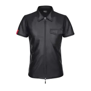 Herren T-Shirt RMEmilio001 schwarz von Regnes Fetish Planet Red Mark 2